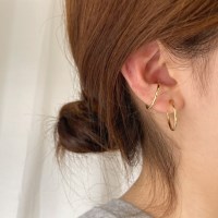 [당일배송] 스프링 심플 20mm 이어커프 링 귀찌