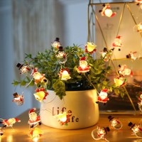 크리스마스 산타 눈사람 LED 전구