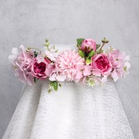 납골함장식 봉장미수국알륨장식