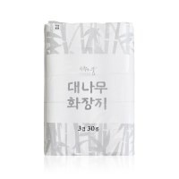 사월의숲 먼지없는 대나무 화장지 3겹 30롤