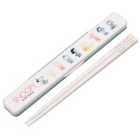 스누피 어썸 무소음 젓가락세트 18CM