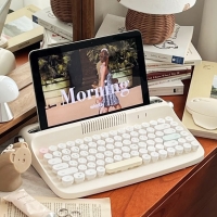 엑토 레트로 미니 블루투스 멀티페어링 키보드 B303