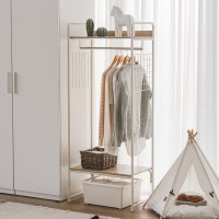 아이리스 모던 2단 선반 사이드 행거 PI-B4