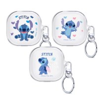 FTL 디즈니 스티치 버즈라이브/버즈프로/버즈2 클리어 케이스