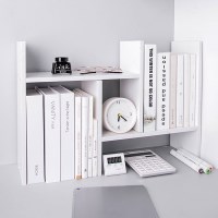 자유배치 책꽂이 선반(화이트) H형 공간활용 책상정리선반
