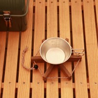 홀러 우드 팟 스탠드 캠핑 주전자 냄비 받침