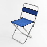 접이식 등받이 레저의자(블루) 휴대용의자