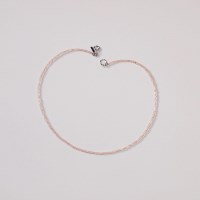 peach_beads_neck 피치반짝이 비즈목걸이