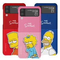 심슨 갤럭시Z플립3 하드 케이스 커버 제트플립3