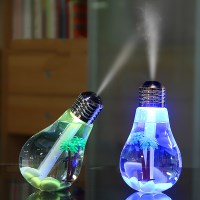 탁상용 휴대용 USB 미니 전구 가습기 LED 무드등 조명