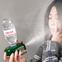 순록 스키 탁상용 미니 무선 페트병 생수병 가습기