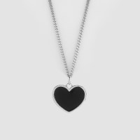 BLACK LOVE NEC SILVER925(DOODLE)