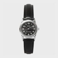 CASIO 카시오 LTP-V001L-1B 여성 가죽밴드 심플 손목시계