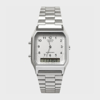 CASIO 카시오 AQ-230A-7B 빈티지 레트로 듀얼 전자시계