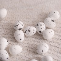 스티로폼 메추리알 모형 80P 2cm