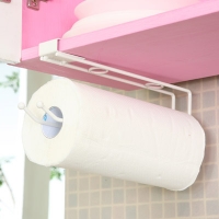공간활용 원핸드 컬러 키친타올홀더/행주건조대