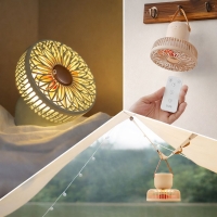 소싱 썬플라워 멀티 탁상용 써큘레이터 미니 캠핑선풍기