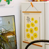 THINGS 범피스마일 패브릭 포스터 S M L