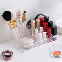 아크릴 16구 메이크업 화장품 소품 정리함 정리 보관 수납