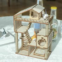 [리얼브릭] DIY 미니어처 만들기 - 세라의 캣타워
