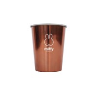 미피 스텐 양치컵 350ml(로즈골드)