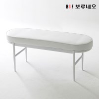 앳홈 제인 2인 식탁 벤치의자(화이트 프레임)_무료배송