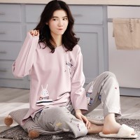 여성 홈웨어 해피래빗 파자마 잠옷 홈웨어세트