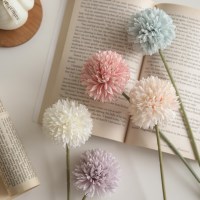 퐁퐁 조화 부케 꽃장식 실크플라워 홈카페 촬영 소품