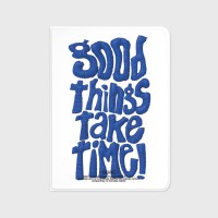GOOD THINGS TAKE TIME-BLUE(아이패드-커버)