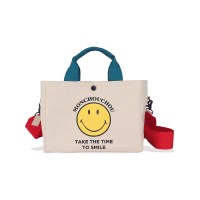 [MONCHOUCHOU] Smiley Mini Bag Red/Blue
