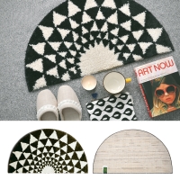 블랙스칸디 반달 발매트 주방 싱크대 현관 침대 부엌