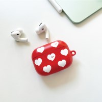 하트 레드 에어팟 케이스