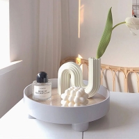 원형 데스크탑 보관함