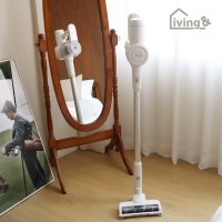 리빙앤 셀프스탠딩 차이슨 무선 청소기 클린화이트 LV-20