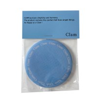 Clam hand mirror _ 02 Blue circle
