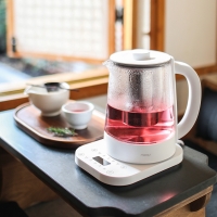 [무아스] 글라스팟 분유포트 티포트 커피포트 METK1