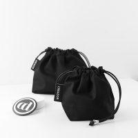 gabardine string bell pouch