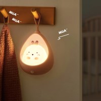 귀여운 토끼 고양이 인체감지 센서등 무드등 조명