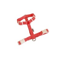 [주문제작] Classic basic H type harness (coral pink)
