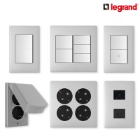 르그랑 아펠라 실버 스위치 콘센트 프랑스 명품 디자인