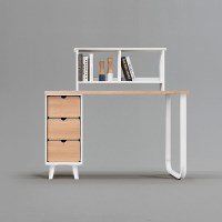 류엔 일자형 책상+책장 세트 1000 (착불)