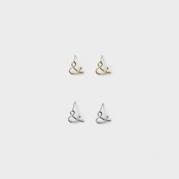 & symbol earring (2colors)