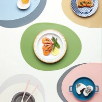 피유코 실리콘 테이블매트 식탁매트 오벌 (8colors)