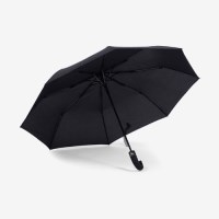 발수 코팅 방수 반자동 블랙 미니 3단 우산 P0000SPK