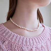 Vintage pearl mix necklace