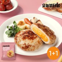 [오늘부터닭] 닭가슴살 함박스테이크 고구마치즈맛 100g 1+1팩