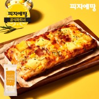 [피자에땅] 베이컨 콘 치즈 사각피자 150g 1팩