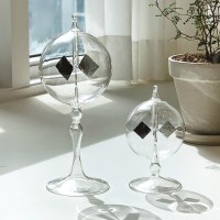 라디오미터 유리 오브제 스탠딩 모빌 썬캐쳐 2size