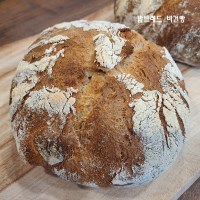 [밥브레드] 반느통통밀빵 460g / 플레인깜빠뉴 식사대용 건강빵