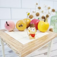 유리 미니어쳐 꿀벌과 곰돌이